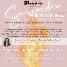Lexington, NC "Surrender for Revival 2024" Friday Night 3hr Retreat with author Jessica Sky North of Cultivating Holy Beauty